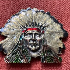 Indian Head Belt Buckle